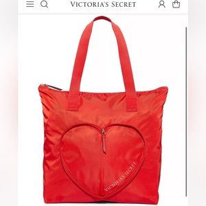 Victoria secret vday packable tote.